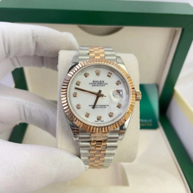 Đồng Hồ Nam RoLex Sapphire RA22A 36-40mm Trắng MOP Máy Cơ Nhật - 2.55tr, Tặng Hộp Đẹp 4