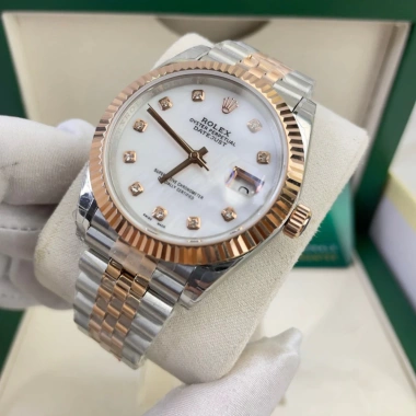Đồng Hồ Nam RoLex Sapphire RA22A 36-40mm Trắng MOP Máy Cơ Nhật - 2.55tr, Tặng Hộp Đẹp 10