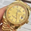 Đồng Hồ Nam RoLex Sapphire RA22A 36/41mm Mặt Vàng Dây Vàng Automatic Nhật Giảm Giá