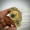 Đồng Hồ Nam RoLex Sapphire RA22A 36/41mm Mặt Vàng Dây Vàng Automatic Nhật Giảm Giá 4