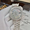 Đồng Hồ Nam RoLex Sapphire RA35 36-40mm Trắng đá màu, Automatic Nhật - 3.5tr, Tặng Hộp Đẹp 4