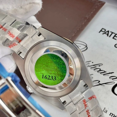 Đồng Hồ Nam RoLex Sapphire RA35 36-40mm Trắng đá màu, Automatic Nhật - 3.5tr, Tặng Hộp Đẹp 6