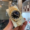 Đồng hồ nam RoLex Sapphire RA82 case đen viền đá, máy cơ Automatic Nhật 2.55 triệu