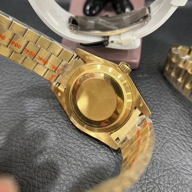 Đồng Hồ Nam RoLex Sapphire RA82 Vàng Viền Đá - Automatic Nhật, Tặng Hộp Đẹp, Giá 2.55 Triệu