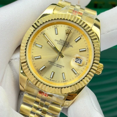 Đồng Hồ Nam RoLex Sapphire RA85 40mm Vàng Nhật Automatic Tặng Hộp Đẹp Giá 2.55 Triệu
