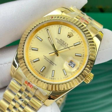 Đồng Hồ Nam RoLex Sapphire RA85 40mm Vàng Nhật Automatic Tặng Hộp Đẹp Giá 2.55 Triệu