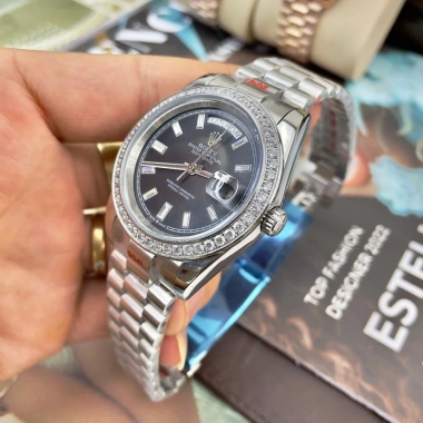 Đồng Hồ Nam RoLex Sapphire RA88 40mm Đen - Máy Cơ Automatic Nhật, Giờ Đá Ống, Tặng Hộp Đẹp - 2.55 Triệu