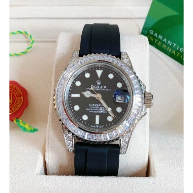 Đồng hồ nam Rolex Submariner 41mm máy cơ Miyota, thép 904L, viền đá CZ - Giá chỉ 2.565.000₫ 9 Đồng hồ nam Rolex Submariner 41mm máy cơ Miyota, thép 904L, viền đá CZ - Giá chỉ 2.565.000₫ 9