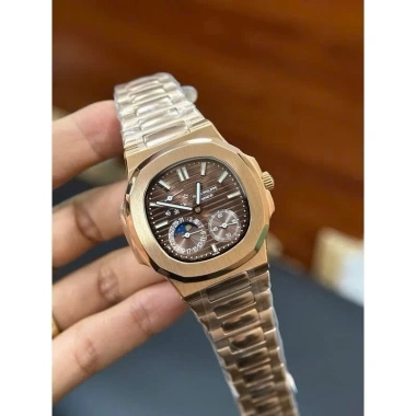 Đồng Hồ Patek Nautilus 5.711-5.723 máy cơ 40mm - giờ phút giây lịch - bảo hành 2 năm - giá ưu đãi 3,252,880 VND