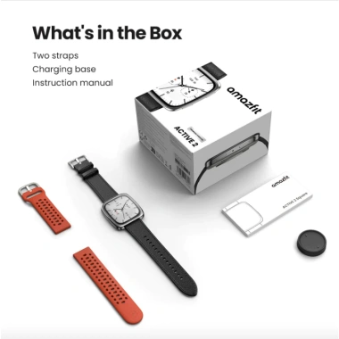 Đồng hồ thông minh Amazfit Active 2 Square Premium AMOLED 1.75 inch - Bảo hành 12 tháng, Đổi 1-1 15 ngày, Giá 2.825.000 VNĐ 5