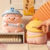 Doodle Pig Piggy Bank Trẻ Em - Búp Bê Vinyl Chống Sốc, Heo Đất Dung Lớn, Quà Tặng 4
