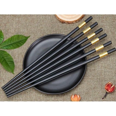 Đũa khảm vàng KOREA DESIGN - phong cách Nhật Bản cao cấp, giá ưu đãi 39.015 VND 2 Đũa khảm vàng KOREA DESIGN - phong cách Nhật Bản cao cấp, giá ưu đãi 39.015 VND 2