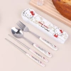 Đũa Thìa Nĩa Thép Không Gỉ Anime - Bộ Đồ Ăn Di Động COD Giá Ưu Đãi 42.300₫ 9