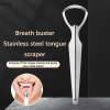 Dụng cụ cạo lưỡi GVERLCRTN thép không gỉ cầm tay cho người lớn & trẻ em – Loại bỏ vi khuẩn, mở rộng miệng, giảm giá 21%