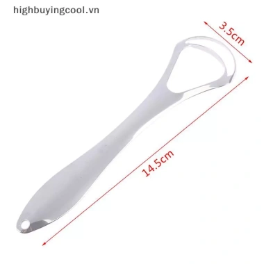 Dụng cụ cạo lưỡi hai lớp thép không gỉ HCVN làm sạch lưỡi miệng, bàn chải HOT giá 28.800₫