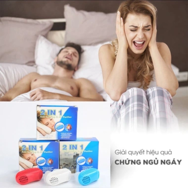 Dụng Cụ Chống Ngáy Ngủ - Thiết Bị Lọc Không Khí, Giảm Ngáy, Giá Chỉ 45.000 VNĐ 8