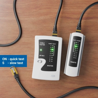 Dụng Cụ Kiểm Tra Cáp Mạng Ethernet Zoerax RJ45 Cat5/5e/6/6a/7 - Giá 108.900₫ 2 Dụng Cụ Kiểm Tra Cáp Mạng Ethernet Zoerax RJ45 Cat5/5e/6/6a/7 - Giá 108.900₫ 2
