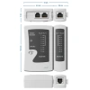 Dụng Cụ Kiểm Tra Cáp Mạng Ethernet Zoerax RJ45 Cat5/5e/6/6a/7 - Giá 108.900₫ 5