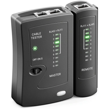Dụng Cụ Kiểm Tra Cáp Mạng Ethernet Zoerax RJ45 Cat5/5e/6/6a/7 - Giá 108.900₫