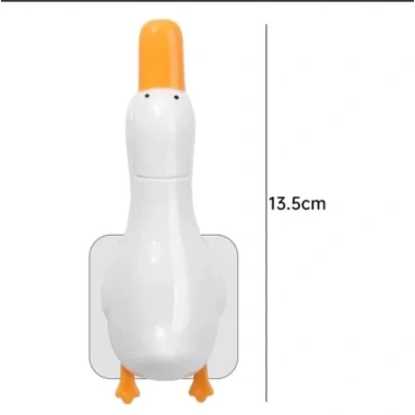 Dụng cụ vệ sinh bồn rửa chén nhà bếp - Kẹp rác treo tường, làm sạch tóc, Vịt dễ thương cho bồn rửa phòng tắm - Giá 21.846₫ 10