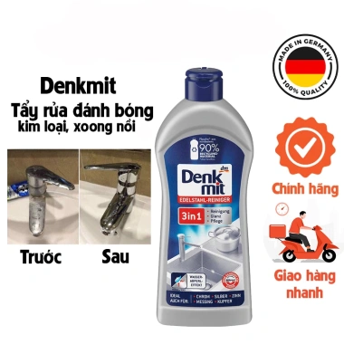 Dung Dịch Tẩy Rửa Inox Bồn Cầu DENKMIT 300ml - Loại Dầu Mỡ, Làm Sạch Bếp, Nhập Đức Giá 187.250₫ 2