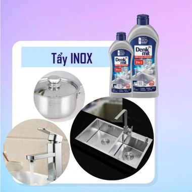 Dung Dịch Tẩy Rửa Inox Bồn Cầu DENKMIT 300ml - Loại Dầu Mỡ, Làm Sạch Bếp, Nhập Đức Giá 187.250₫ 8