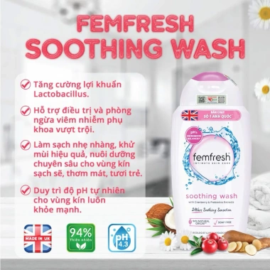 Dung Dịch Vệ Sinh Femfresh Cao Cấp 250ml – Làm Dịu Da, Giá Ưu Đãi 210.000 2