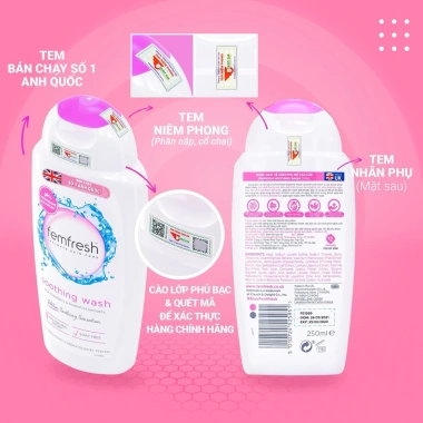 Dung Dịch Vệ Sinh Femfresh Cao Cấp 250ml – Làm Dịu Da, Giá Ưu Đãi 210.000 3