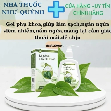 Dung Dịch Vệ Sinh Lá Bàng Trầu Không - Tẩy Sạch, An Toàn, Giảm Giá 139k
