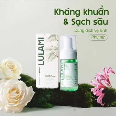 Dung dịch vệ sinh Lá Nhội LULAMI kháng khuẩn, sạch sâu dạng bọt 110ml Giảm giá 440.000₫ 4