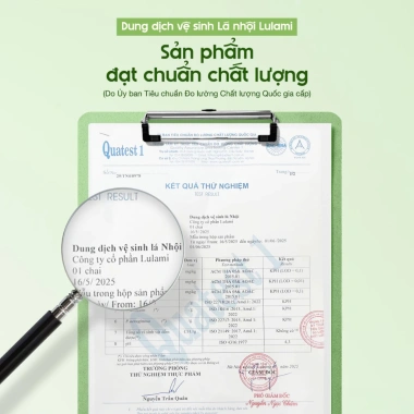 Dung dịch vệ sinh Lá Nhội LULAMI kháng khuẩn, sạch sâu dạng bọt 110ml Giảm giá 440.000₫ 10