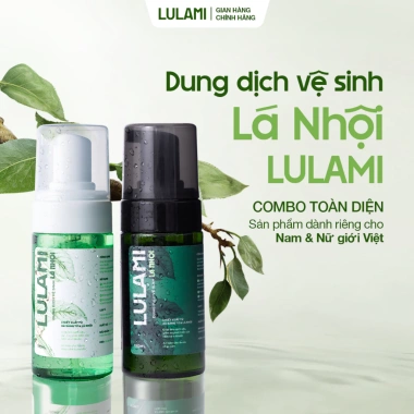 Dung dịch vệ sinh Lá Nhội LULAMI kháng khuẩn, sạch sâu dạng bọt 110ml Giảm giá 440.000₫ 13