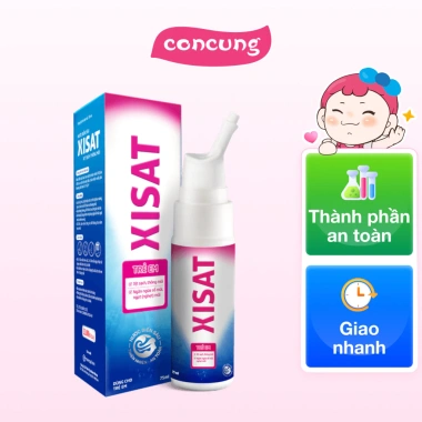 Dung dịch vệ sinh mũi Xisat trẻ em nước biển sâu 75ml 40.000 VND, sạch mũi nhẹ nhàng 2