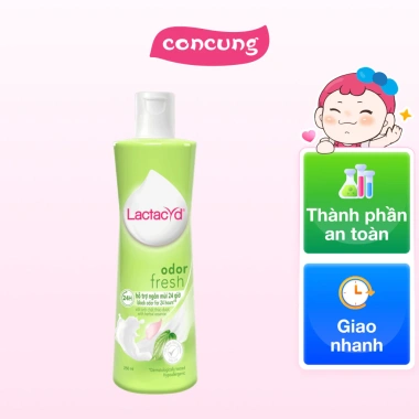 Dung dịch vệ sinh phụ nữ Lactacyd Odor Fresh ngăn mùi 250 ml 2 Dung dịch vệ sinh phụ nữ Lactacyd Odor Fresh ngăn mùi 250 ml 2