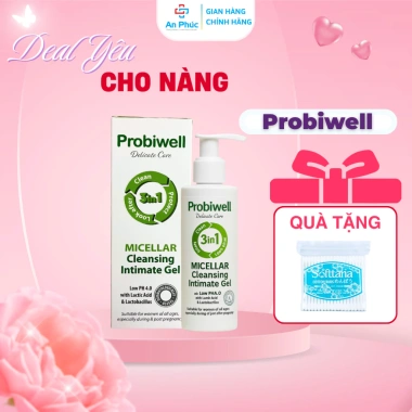 Dung Dịch Vệ Sinh Probiwell - Kháng Khuẩn, Khử Mùi, Dưỡng Ẩm, Giá Ưu Đãi 265k