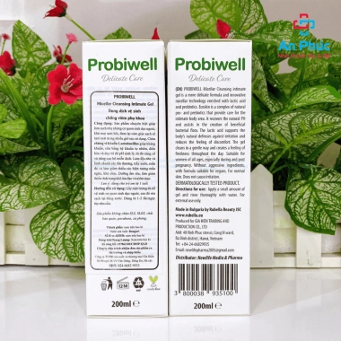 Dung Dịch Vệ Sinh Probiwell - Kháng Khuẩn, Khử Mùi, Dưỡng Ẩm, Giá Ưu Đãi 265k