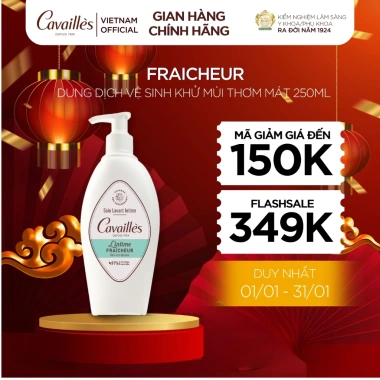 Dung Dịch Vệ Sinh Rogé Cavaillès Fraicheur 250ml Sạch, Thơm Mát, Giá 350.000₫