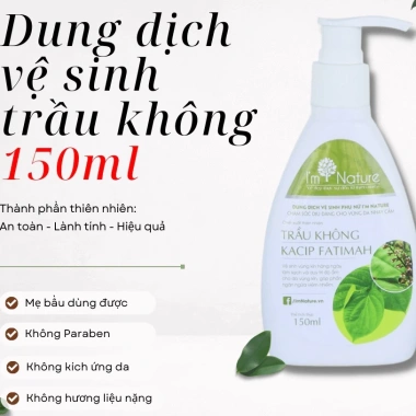Dung dịch vệ sinh trầu không I’M NATURE - Sạch sâu, an toàn, giảm giá 225k
