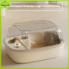 Dung Tích Lớn Hamster Vàng Lồng Biệt Thự 2 Lớp Nền Tảng Ẩn Tổ Sang Trọng cho Thú Cưng Nhỏ 4