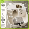 Dung Tích Lớn Hamster Vàng Lồng Biệt Thự 2 Lớp Nền Tảng Ẩn Tổ Sang Trọng cho Thú Cưng Nhỏ 6