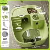 Dung Tích Lớn Hamster Vàng Lồng Biệt Thự 2 Lớp Nền Tảng Ẩn Tổ Sang Trọng cho Thú Cưng Nhỏ 9