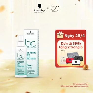 Dưỡng Chất Hỗ Trợ Dịu Nhẹ Da Đầu BC Scalp Soothing 100ml Giá Ưu Đãi 516.000 VND
