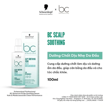 Dưỡng Chất Hỗ Trợ Dịu Nhẹ Da Đầu BC Scalp Soothing 100ml Giá Ưu Đãi 516.000 VND