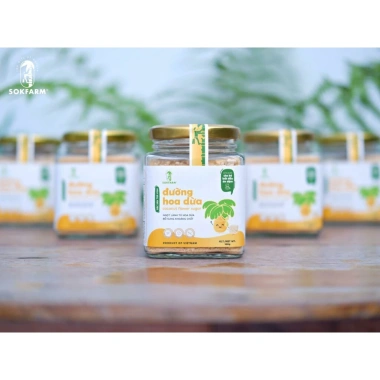 Đường hoa dừa cho bé 160g Sokfarm Organic - Dinh dưỡng tự nhiên, giảm còn 175.000 VND 2 Đường hoa dừa cho bé 160g Sokfarm Organic - Dinh dưỡng tự nhiên, giảm còn 175.000 VND 2