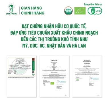Đường Hoa Dừa Organic Sokfarm – Vị ngọt tự nhiên, hương dừa nhẹ, chỉ số đường thấp, chỉ 145k