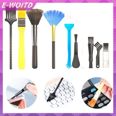 E-woitd 10 chiếc bàn phím làm sạch, bộ bàn chải bụi chống tĩnh điện cho laptop - Dụng cụ vệ sinh HNVN, giá ưu đãi 48,950 VND
