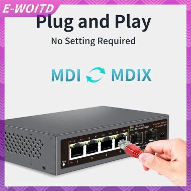 E-WOITD 2.5Gbps Ethernet 4 cổng 2.500Mbps Bộ chuyển đổi mạng 2 cổng 10G Hub Lab chia Internet nhanh giá 681.280đ 4 E-WOITD 2.5Gbps Ethernet 4 cổng 2.500Mbps Bộ chuyển đổi mạng 2 cổng 10G Hub Lab chia Internet nhanh giá 681.280đ 4