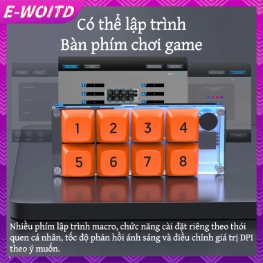 E-WOITD 8 Phím Macro Lập Trình Nóng Hoán Đổi - Phụ Kiện Game HNVN Giá 234.850₫