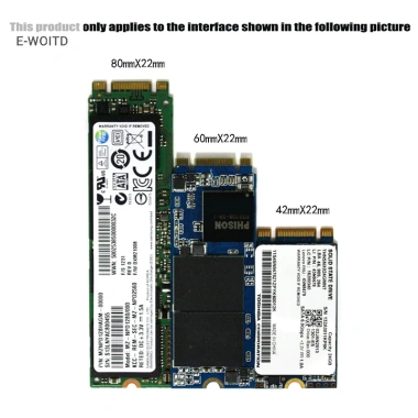 E-woitd B+M Key SATA M.2 NGFF SSD to SATA 3 Adapter Thẻ Mở Rộng HNVN Giá 77.880₫