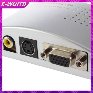 E-WOITD Bộ chuyển đổi PC VGA sang TV - Video RGB, AV RCA, S-Video - Giá 265.540₫ 8
